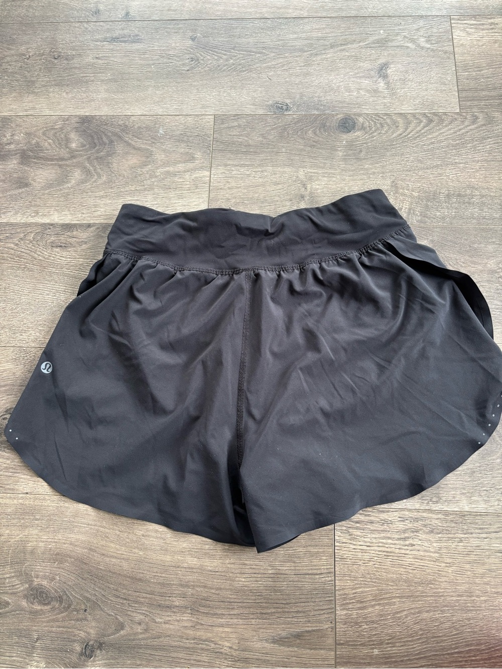 lululemon athletica Black Fast and Free Classic Fit Short - Picture 6 of 7